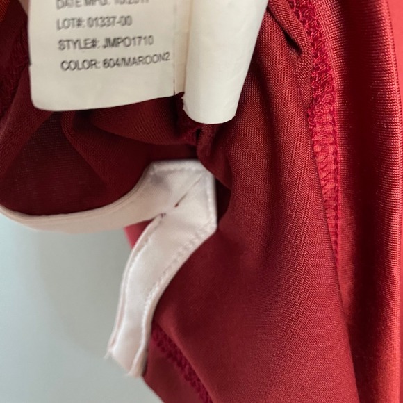 Johnnie O Mens Large Red Short Sleeve Polo Shirt Golf Casual - Picture 6 of 8